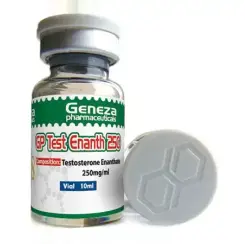 The Testosterone Enanthate from Geneza Pharmaceuticals branded as GP Test Enanth 250