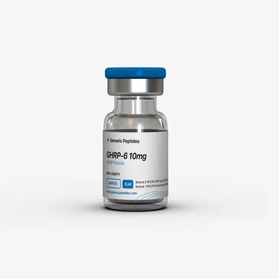 The GHRP-6 from Generic Peptides branded as GHRP-6 10 mg