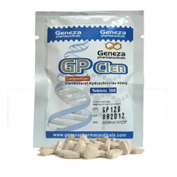 The Clenbuterol from Geneza Pharmaceuticals branded as GP Clen