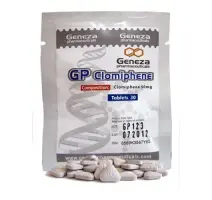 The Clomid from Geneza Pharmaceuticals branded as GP Clomiphene