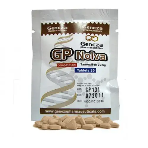 The Nolvadex from Geneza Pharmaceuticals branded as GP Nolva