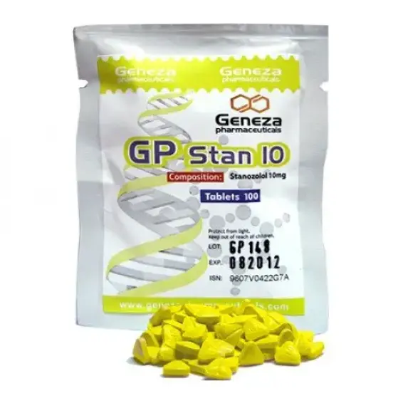 The Oral Winstrol from Geneza Pharmaceuticals branded as GP Stan 10
