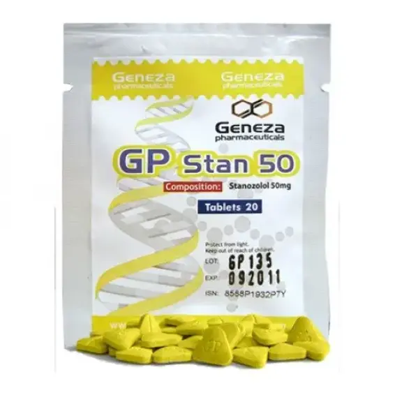 The Oral Winstrol from Geneza Pharmaceuticals branded as GP Stan 50