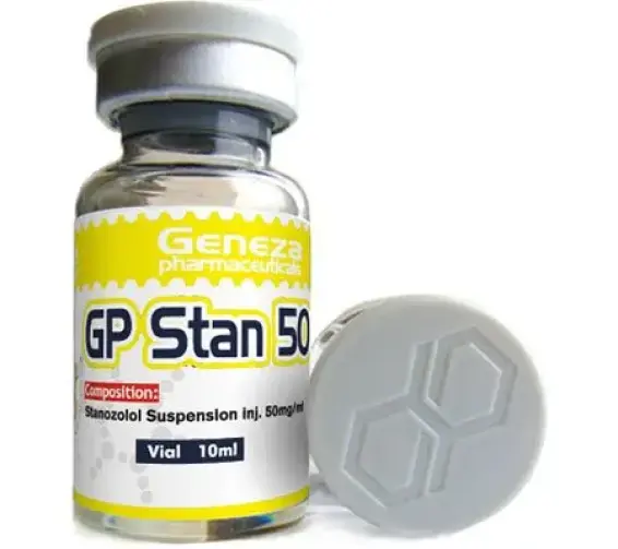The Winstrol Depot from Geneza Pharmaceuticals branded as GP Stan 50 Inj