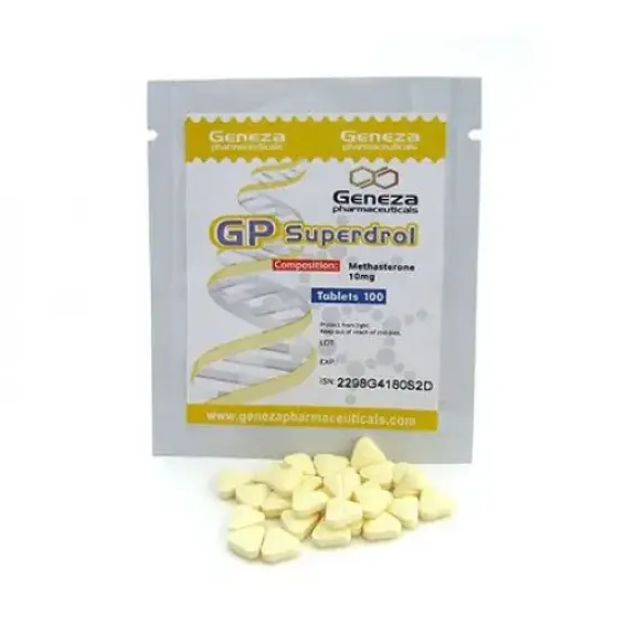 The Superdrol from Geneza Pharmaceuticals branded as GP Superdrol