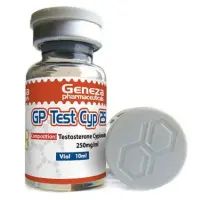 The Testosterone Cypionate from Geneza Pharmaceuticals branded as GP Test Cyp 250