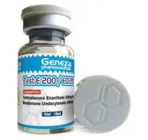 The Steroid Blend from Geneza Pharmaceuticals branded as GP Test E 200mg / EQ 200mg