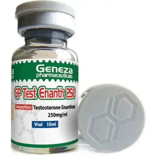 The Testosterone Enanthate from Geneza Pharmaceuticals branded as GP Test Enanth 250