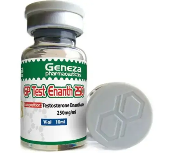 The Testosterone Enanthate from Geneza Pharmaceuticals branded as GP Test Enanth 250