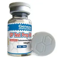 The Testosterone Propionate from Geneza Pharmaceuticals branded as GP Test Prop 100