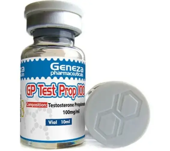 The Testosterone Propionate from Geneza Pharmaceuticals branded as GP Test Prop 100