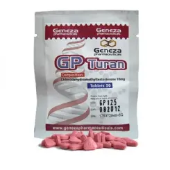 The Turinabol from Geneza Pharmaceuticals branded as GP Turan