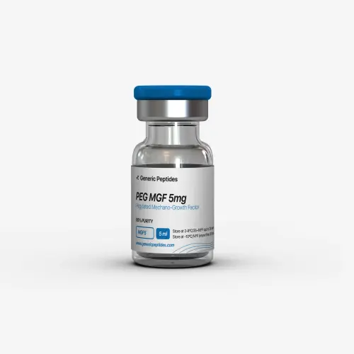 The PEG MGF from Generic Peptides branded as PEG MGF 5 mg